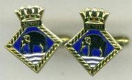 Cuff Links - HMS GANGES